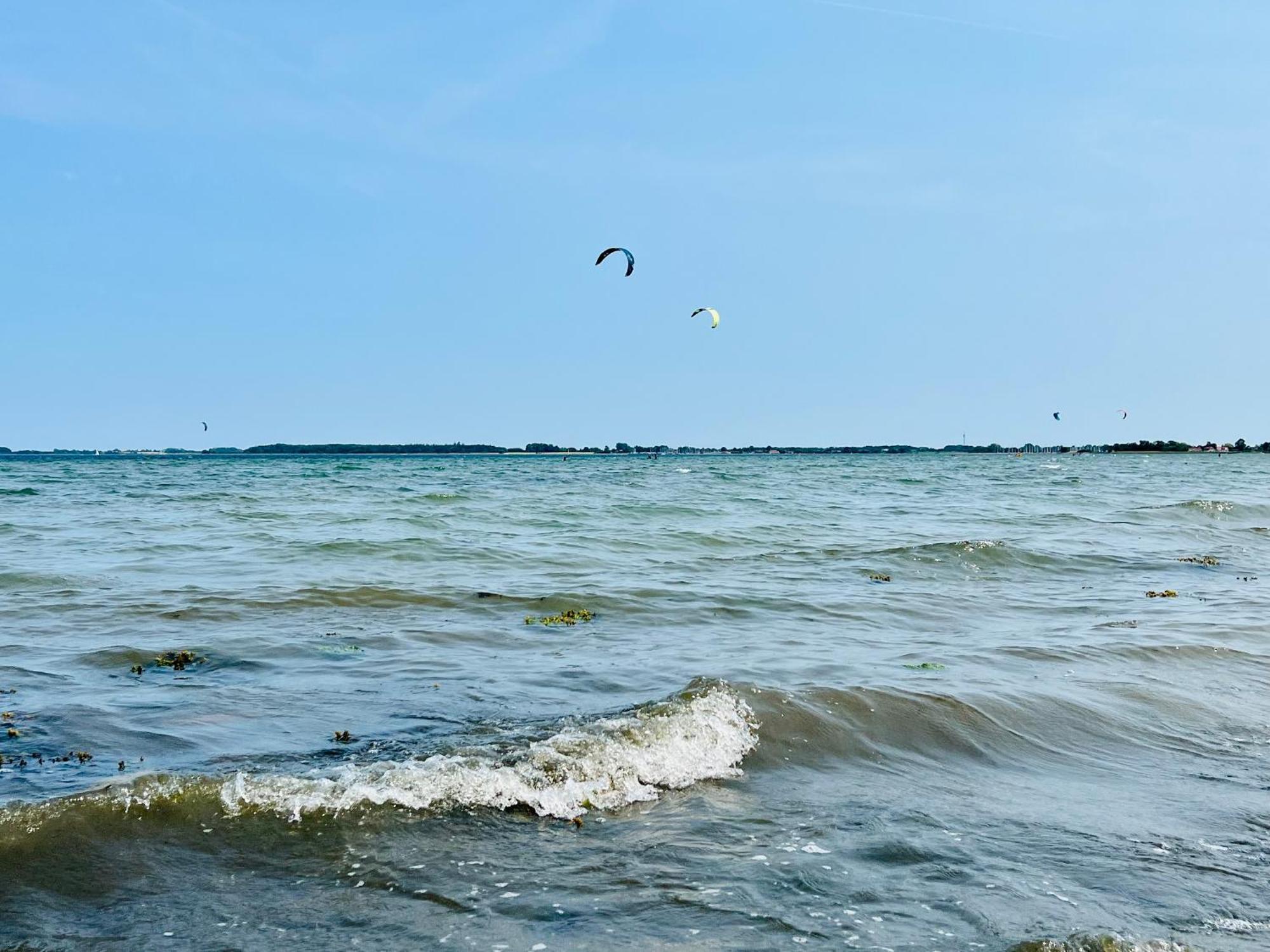 Strandlaeufer Gelting Esterno foto